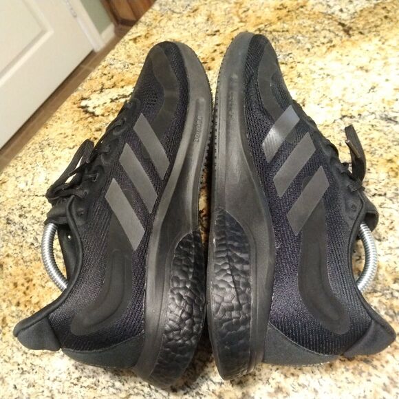 Adidas Supernova M Core Triple Black Athletic Running Sneakers H04467 Mens Sz 11 - Picture 9 of 12